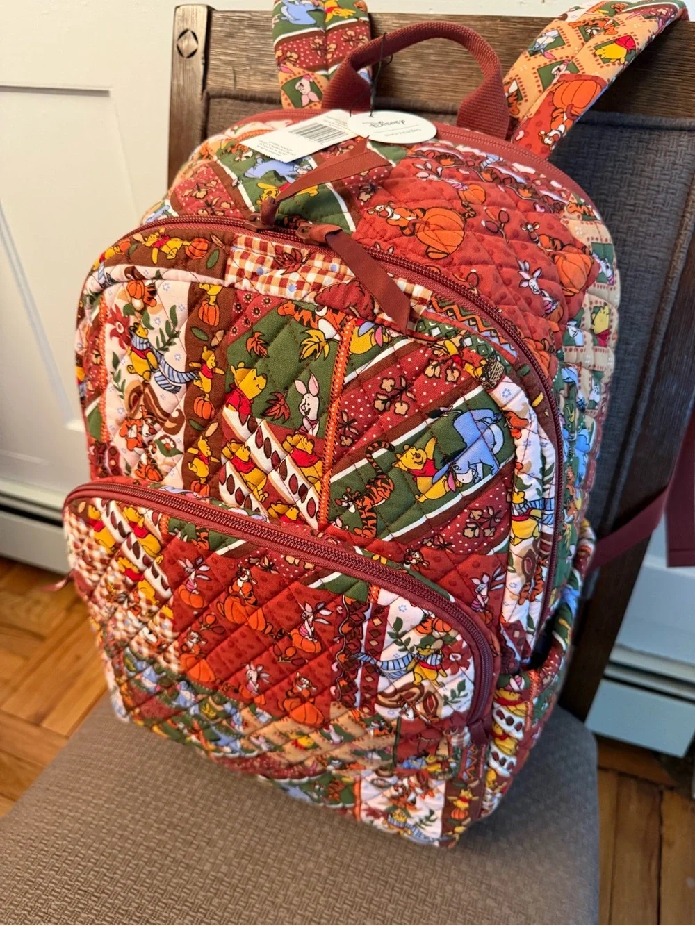NWT Winnie the Pooh Vera Bradley Essential Backpack- “Autumn Treasures” 2026